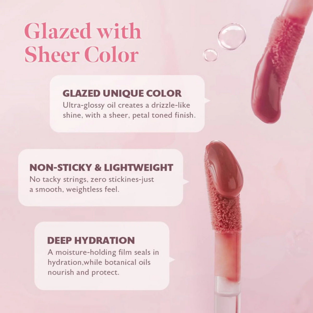 Milktouch Dew Stain Sheer Lip Gloss 4g
