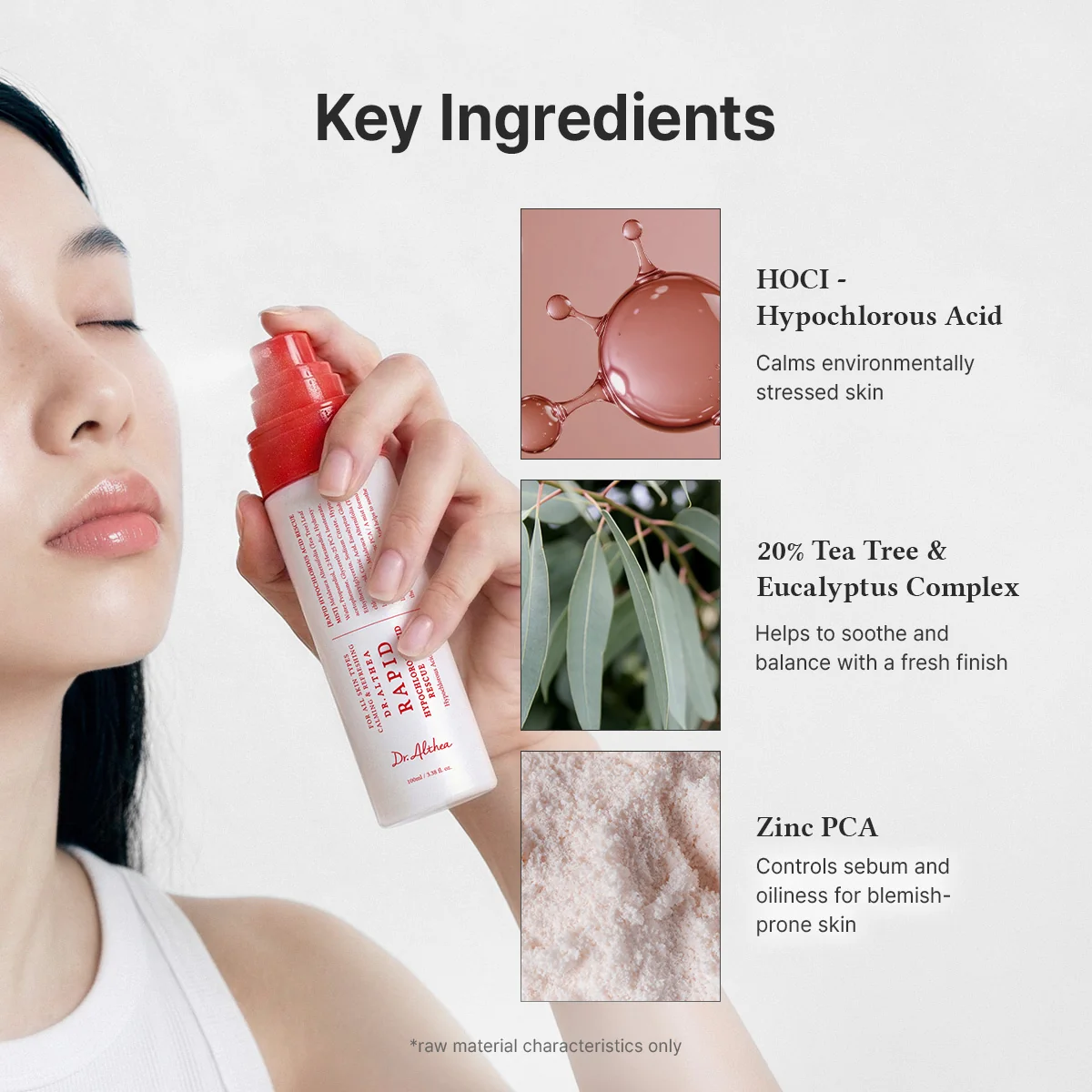 Dr.Althea Rapid Hypochlorous Acid Rescue Mist 60ml