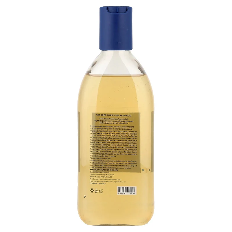 Aromatica Tea Tree Purifying Shampoo 400ml