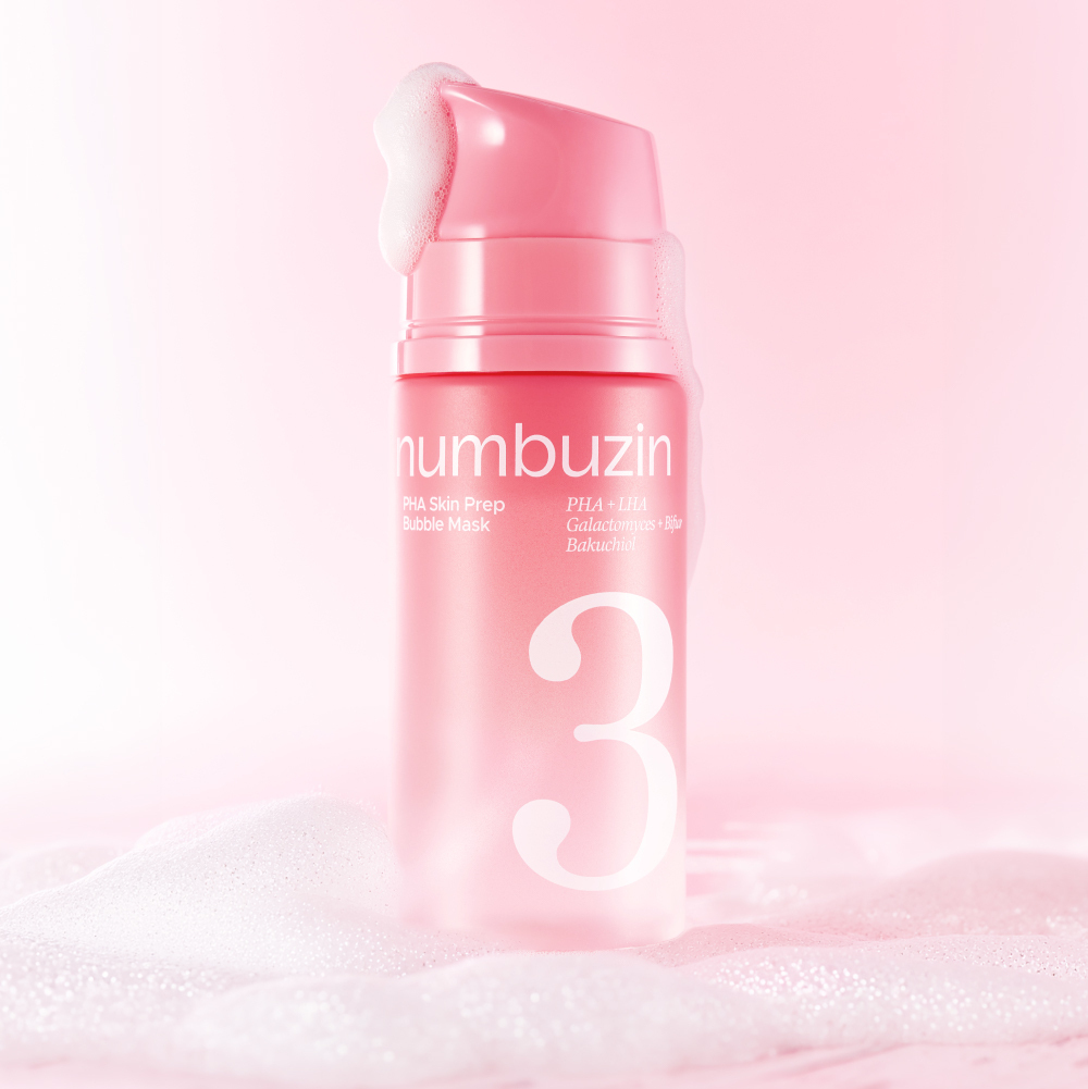 Numbuzin No.3 PHA Skin Prep Bubble Mask 90ml