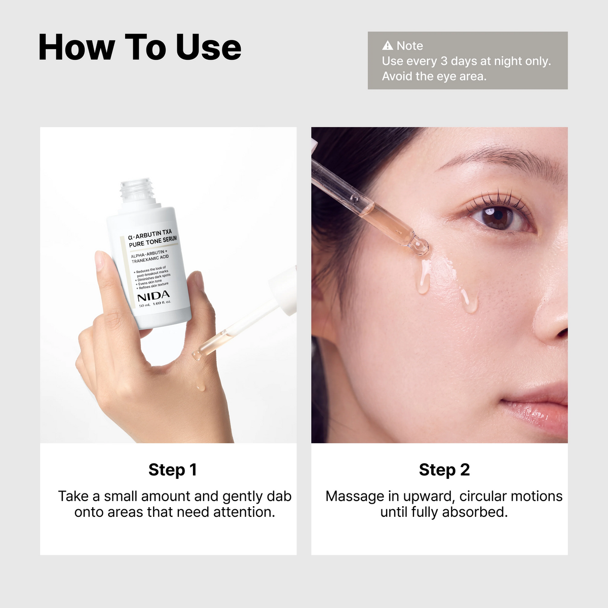 NIDA Alpha-Arbutin TXA Pure Tone Serum 50ml