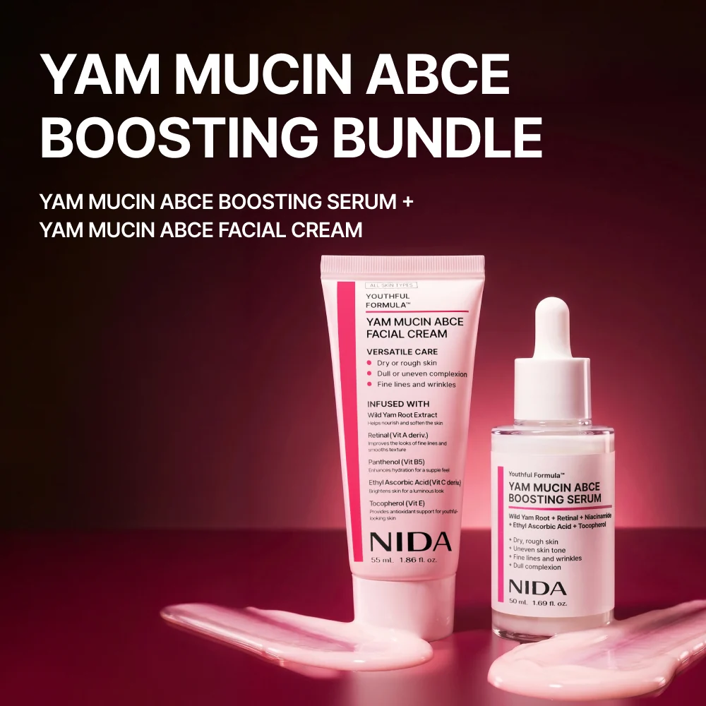 NIDA Youthful Formula Yam Mucin ABCE Boosting Serum 50ml