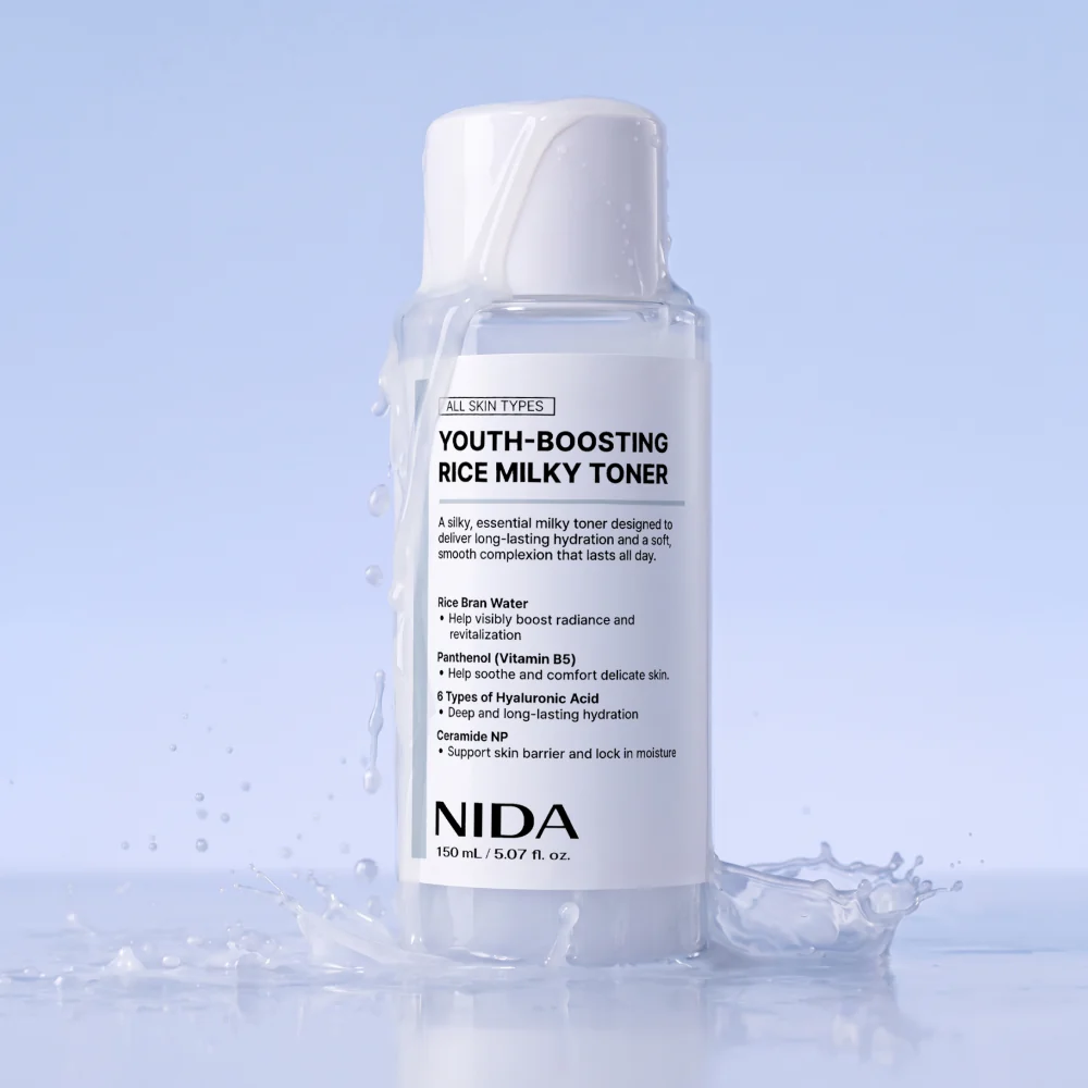 NIDA Youth-Boosting Rice Milky Toner 150ml