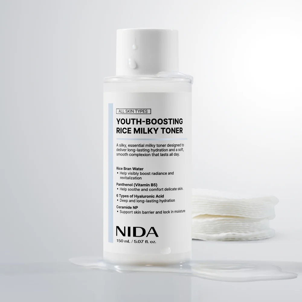 NIDA Youth-Boosting Rice Milky Toner 150ml