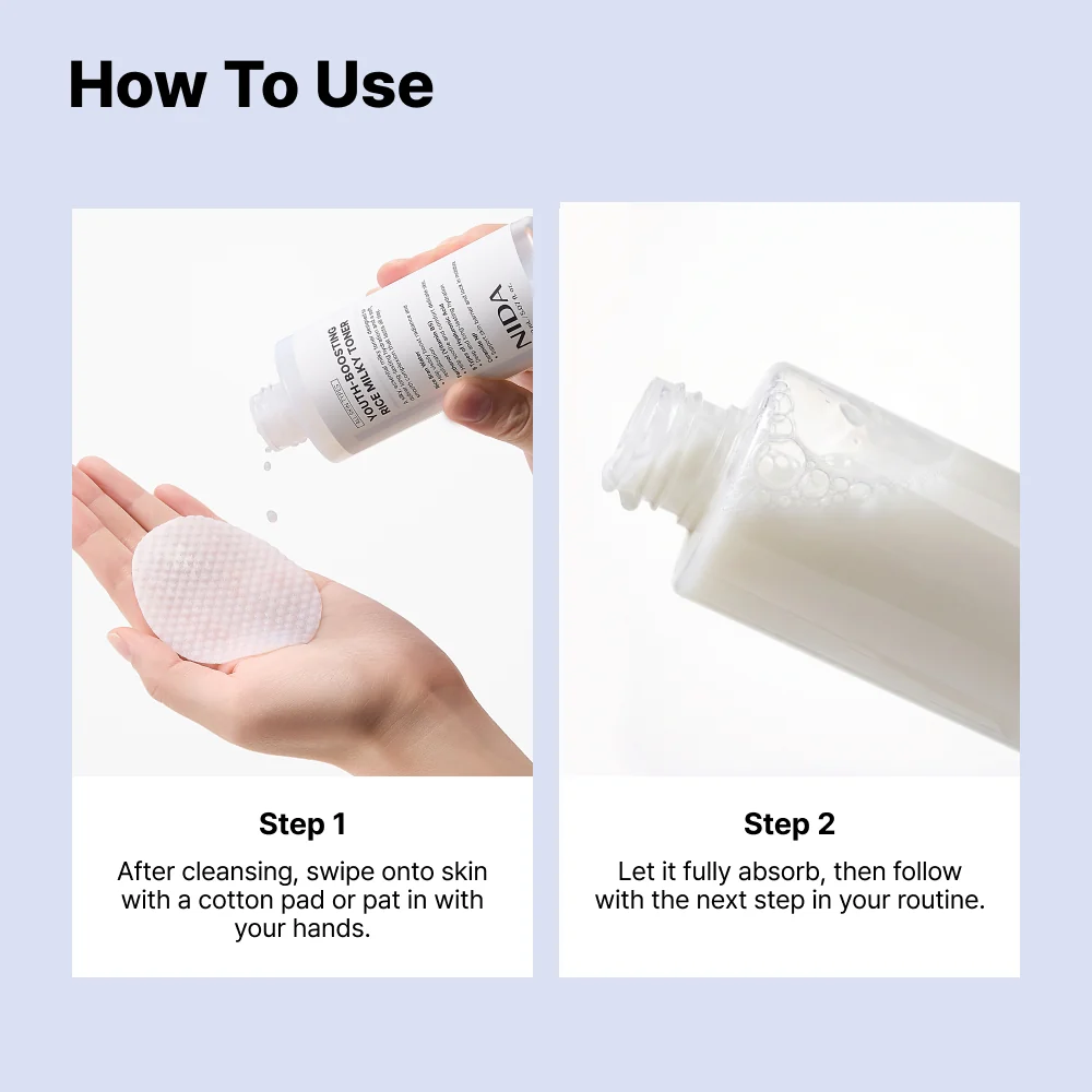 NIDA Youth-Boosting Rice Milky Toner 150ml