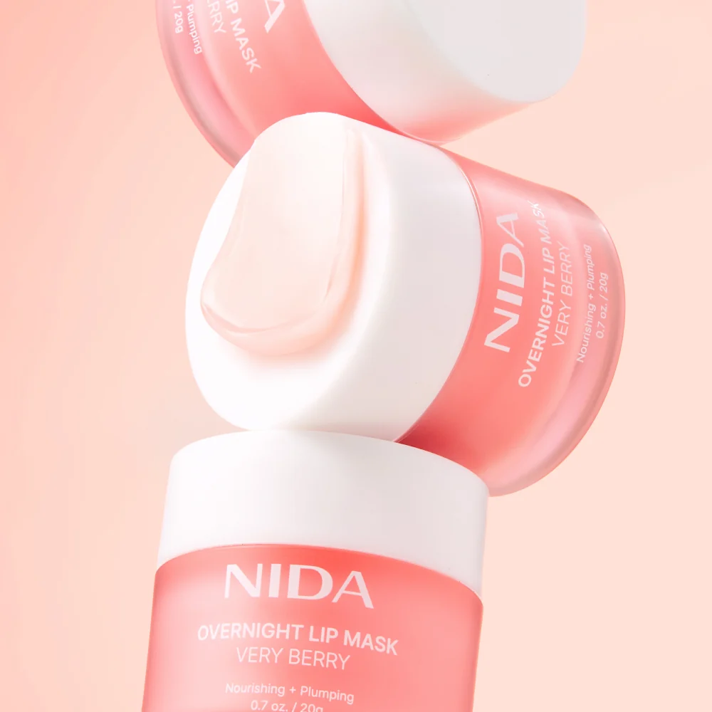 NIDA Overnight Lip Mask - Very Berry 20g