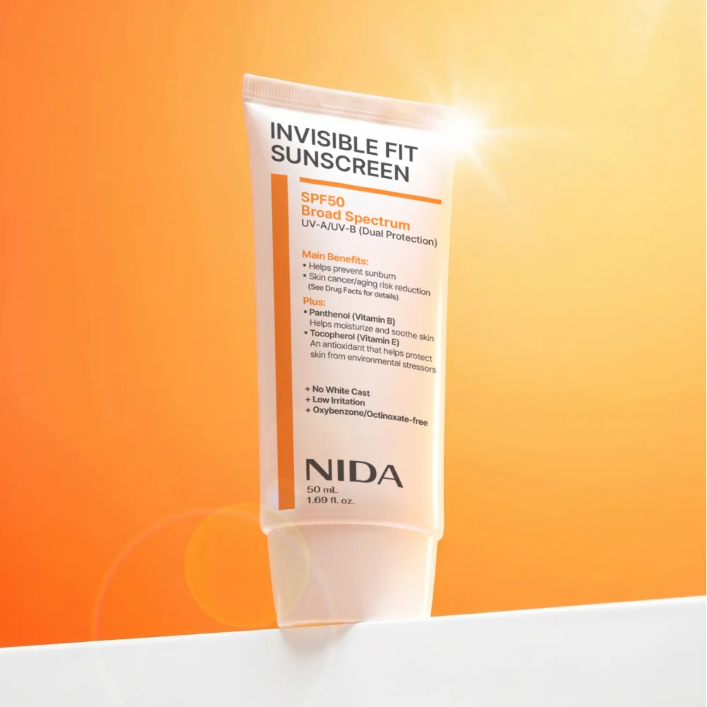 NIDA Invisible Fit Sunscreen 50ml