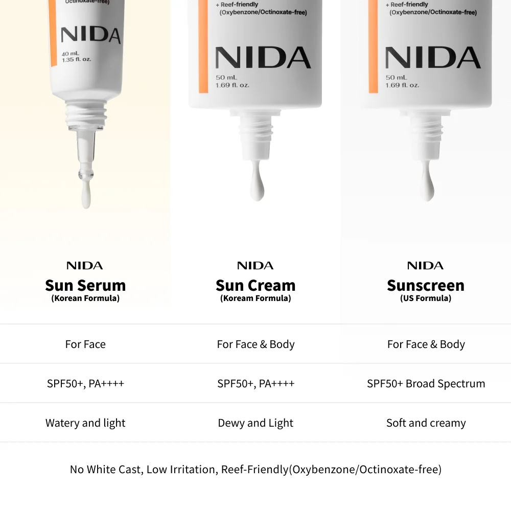 NIDA Invisible Fit Sunscreen 50ml