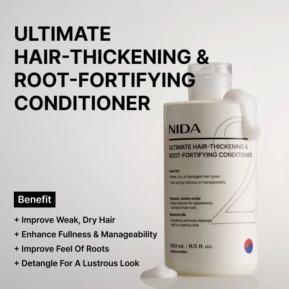NIDA Ultimate Hair-Thickening & Root-Fortifying Conditioner 250ml