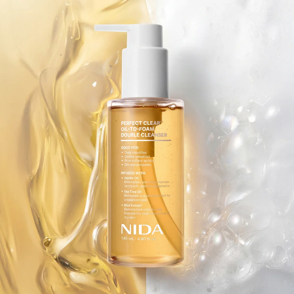 NIDA Perfect Clear Oil-to-Foam Double Cleanser 145ml