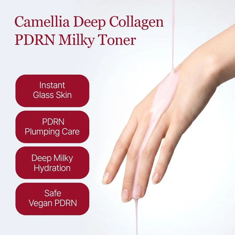 Round Lab Camellia Deep Collagen Pdrn Milky Toner 150ml