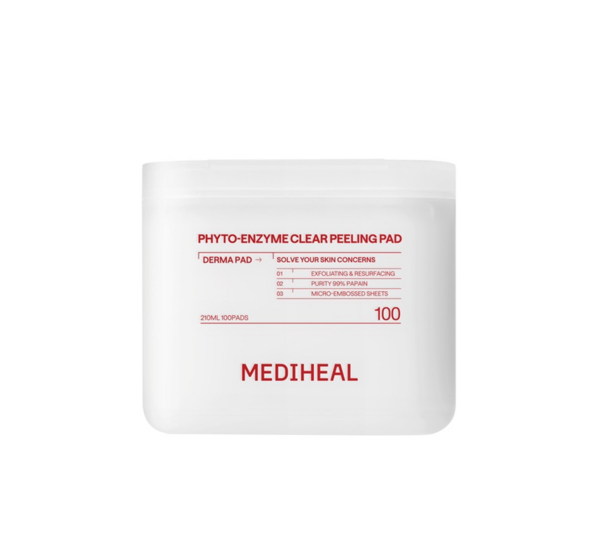 Mediheal Phyto-Enzyme Clear Peeling Pad 100Pads