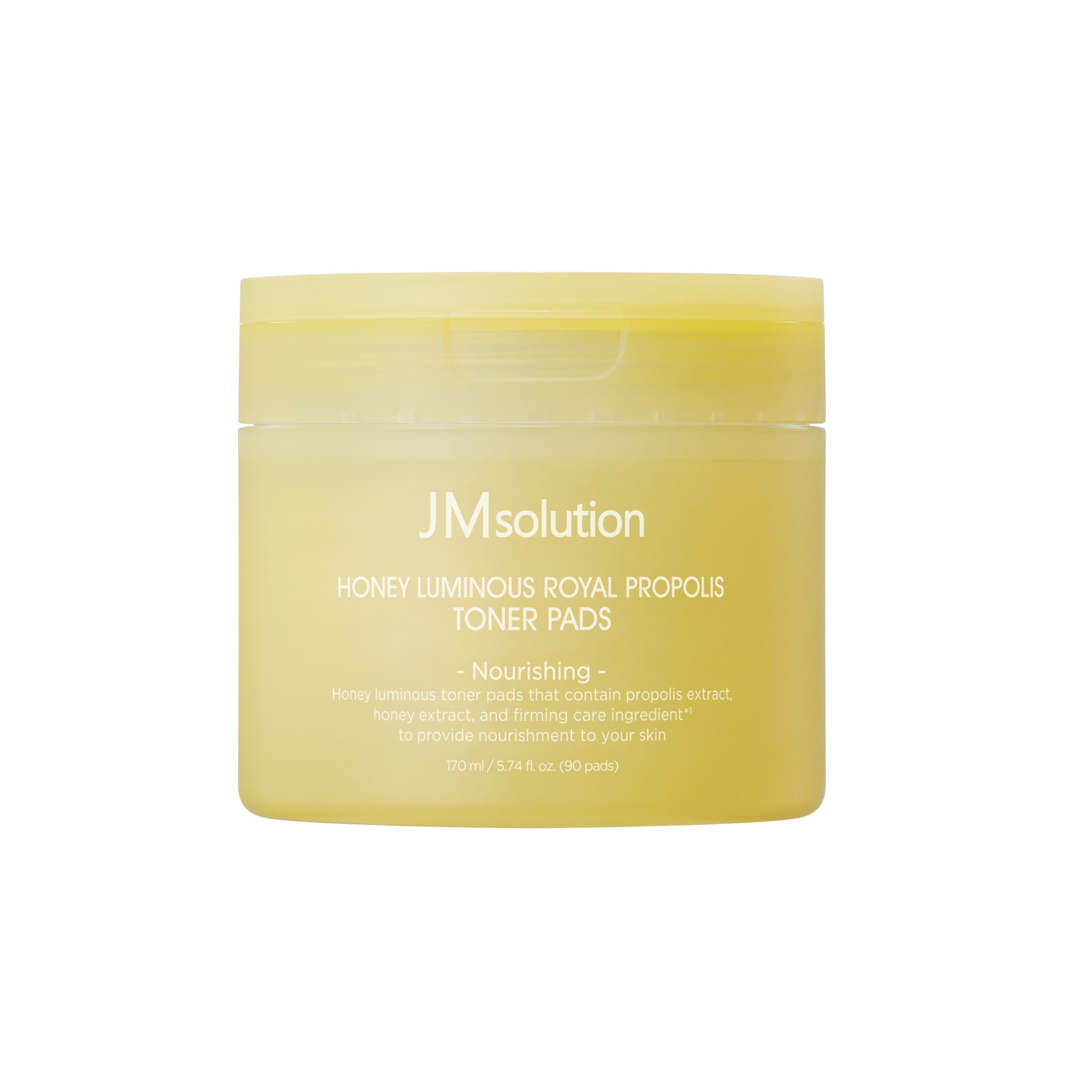 JM Solution Honey Luminous Luminous Royal Propolis Toner Pads 90Pcs