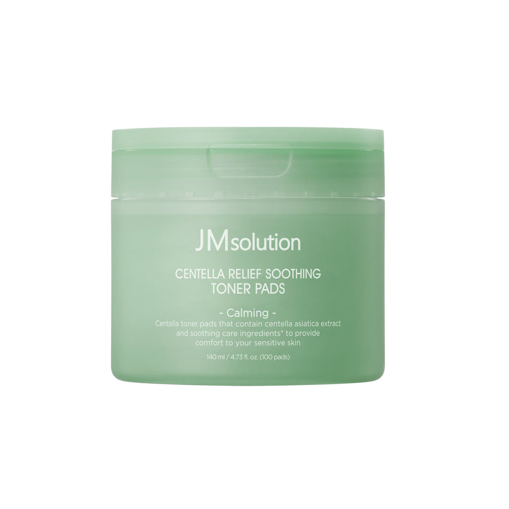 JM Solution Centella Relief Soothing Toner Pads 100Pcs