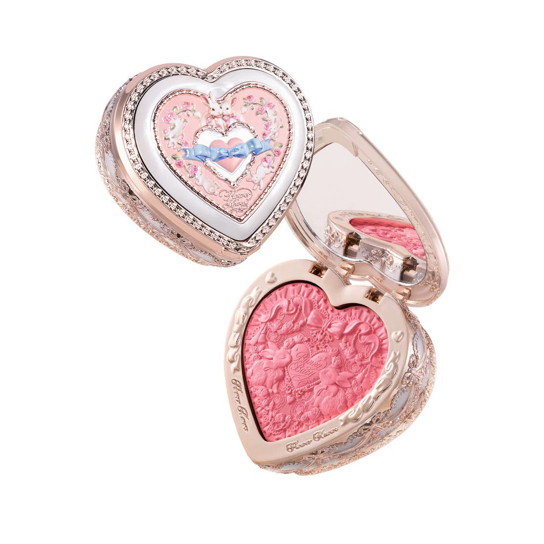 Flower Knows Bunny Garden Collection Embossed Blush - Image 2