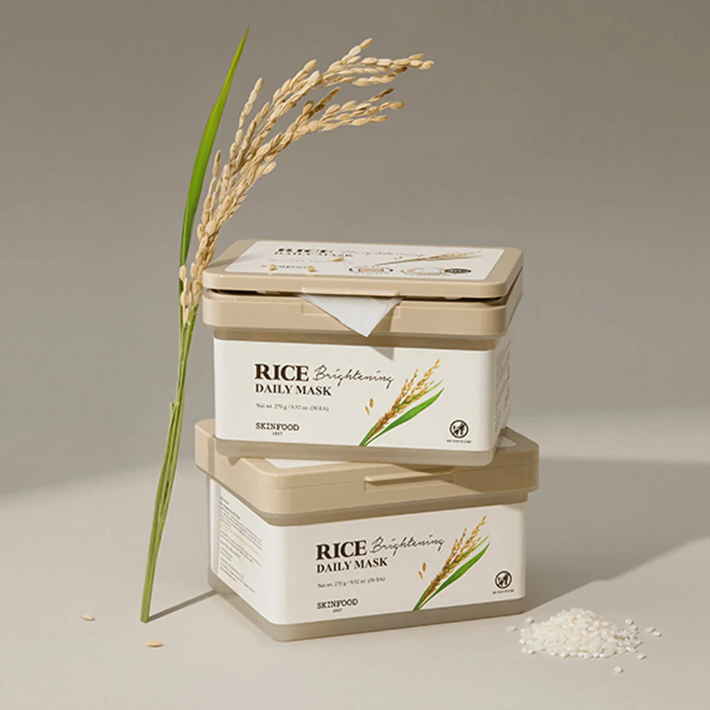 Skinfood Rice Brightening Daily Mask 30 Sheets
