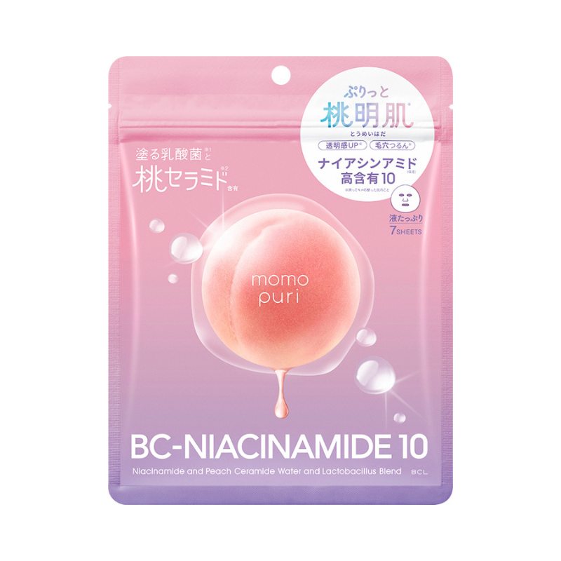 Momo Puri Moist Barrier Serum Mask N 7 Sheets