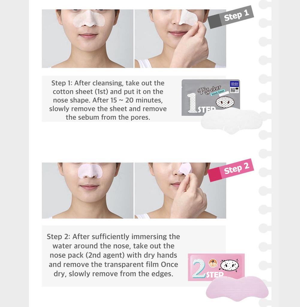 Holika Holika Pig Nose Clear Black Head 3 Step Kit