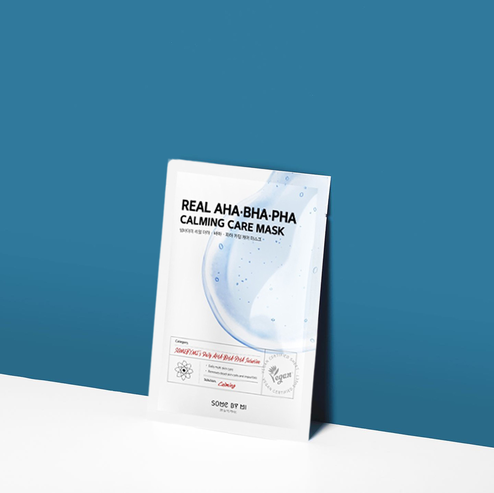 Some By Mi Real AHA BHA PHA  Calming Care Mask 1Pcs