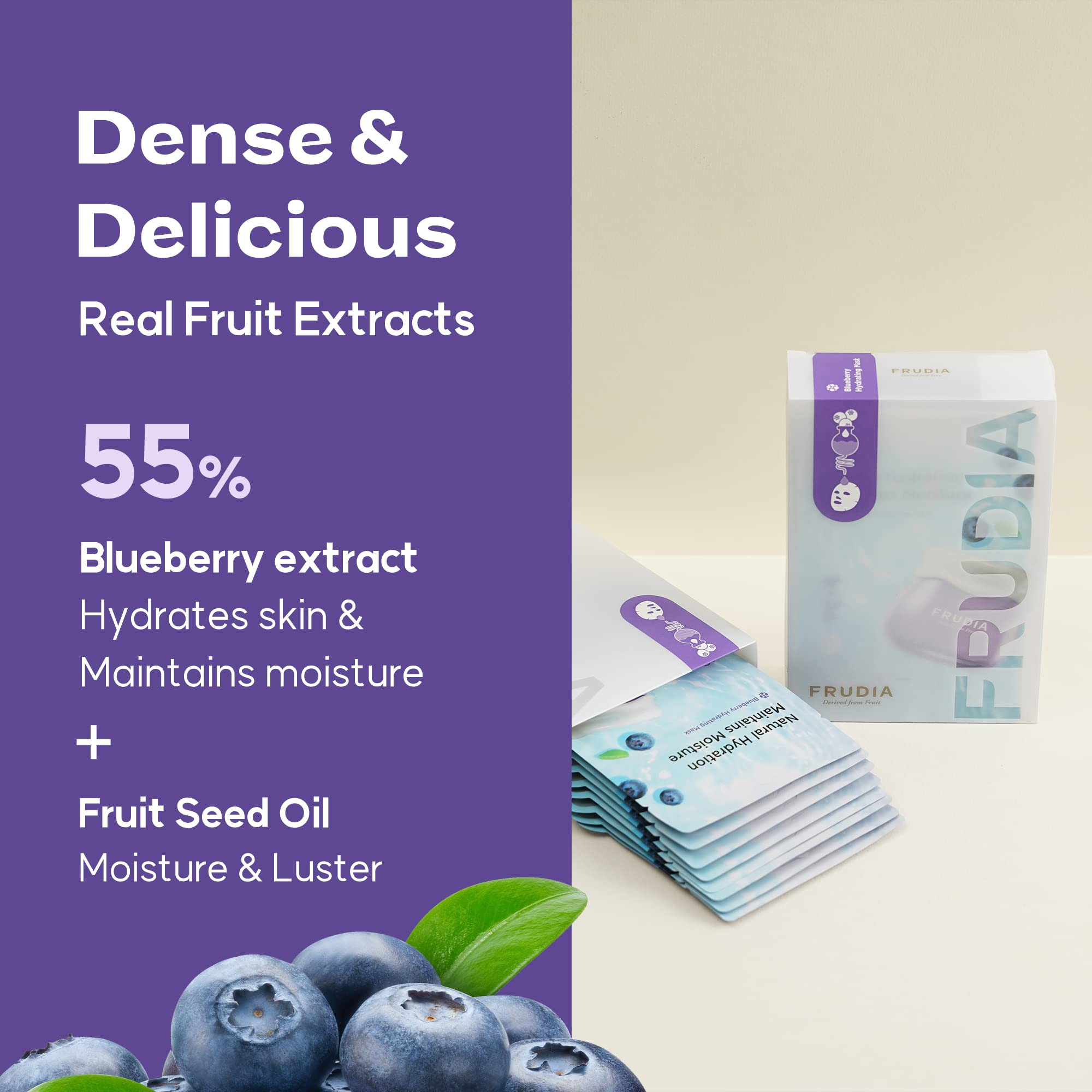Frudia Blueberry Hydrating Mask 1Pcs