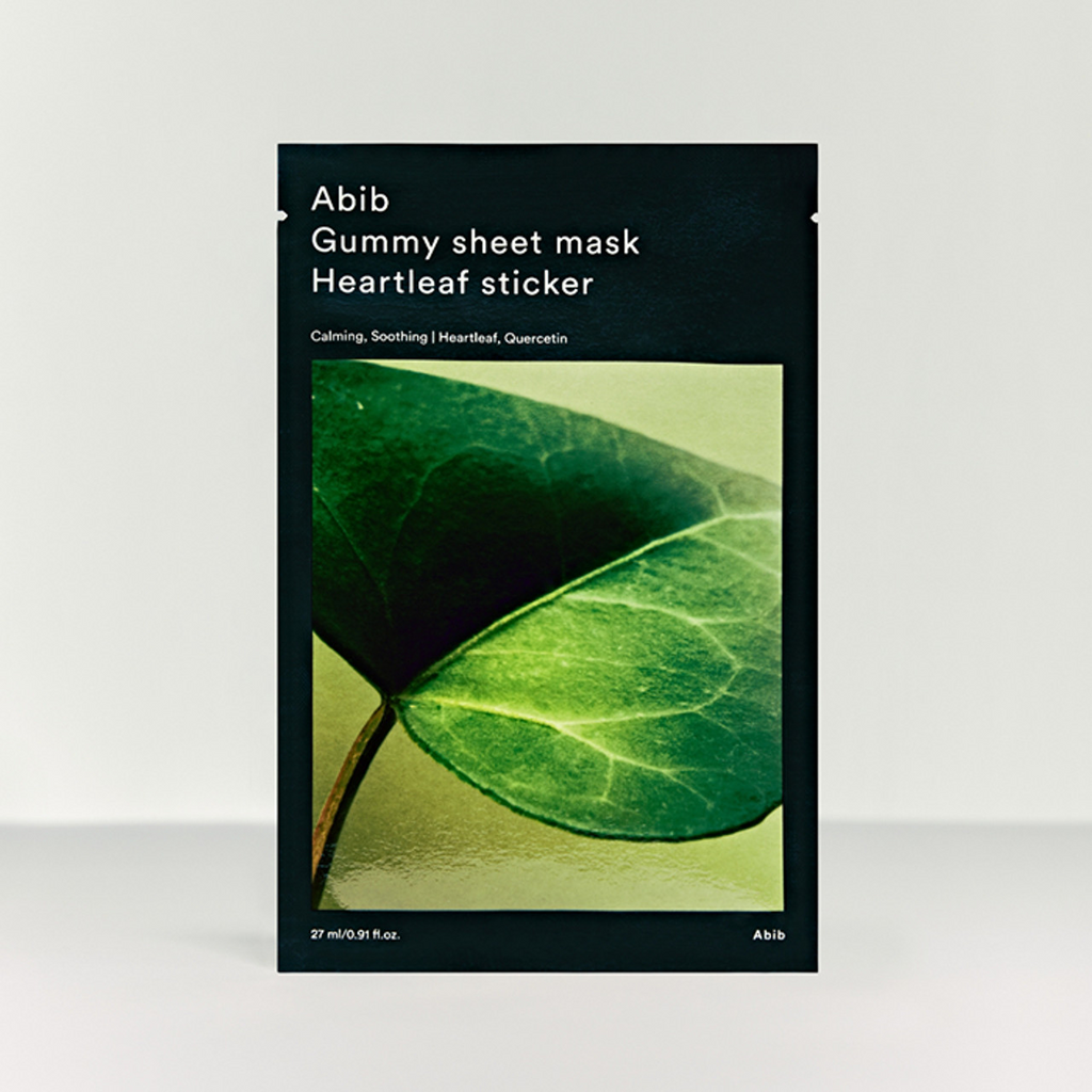 Abib Gummy Sheet Mask Heartleaf Sticker 1Pcs