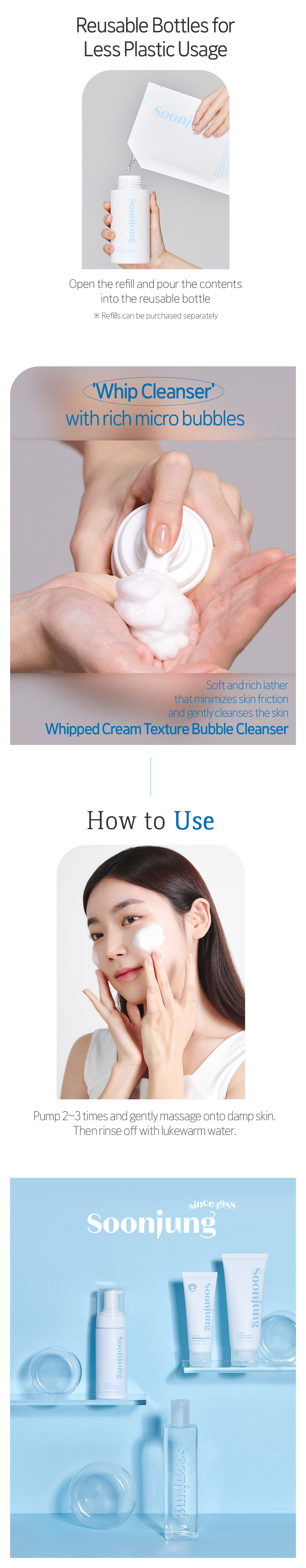 Etude House Soon Jung PH 6.5 Whip Cleanser