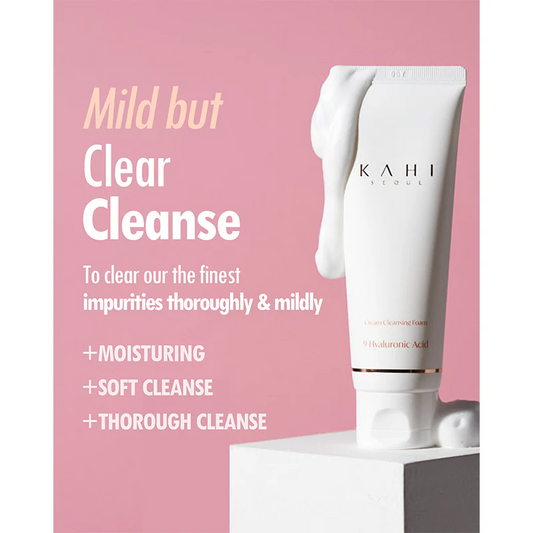 KAHI Seoul Cream Cleansing Foam 80ml