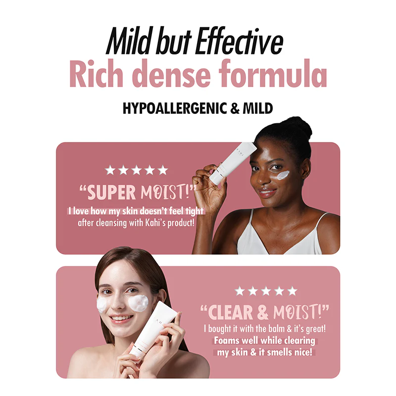 KAHI Seoul Cream Cleansing Foam 80ml