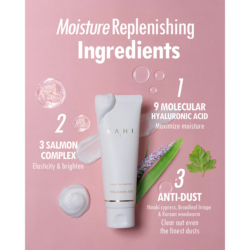 KAHI Seoul Cream Cleansing Foam 80ml