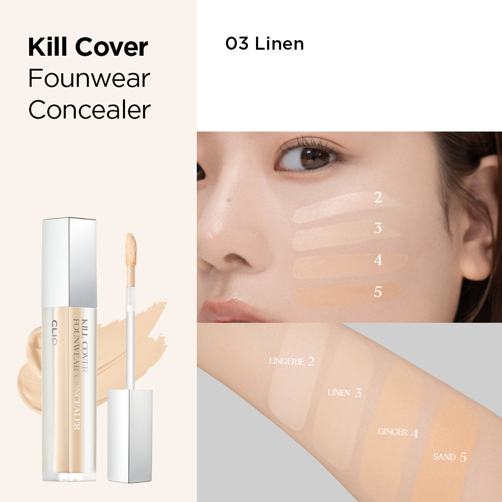 Clio Kill Cover Founwear Concealer 6g - Image 2