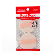 Rosy Rosa Flocky Puff 2P Round (1235475202090)