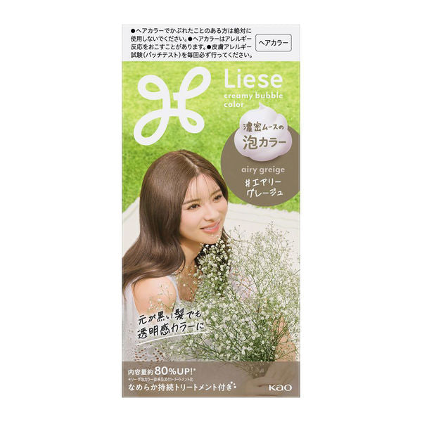 Kao Liese Foam Color For Black Hair 115ml