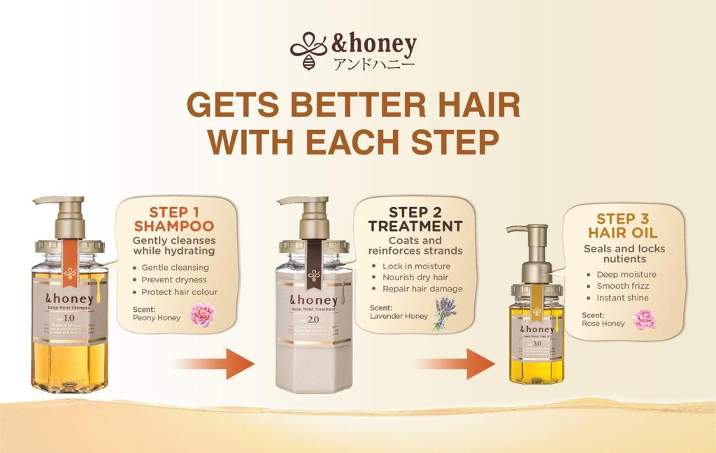 &honey Deep Moist Hair Oil 3.0 100ml