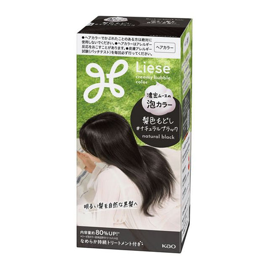 Kao Liese Foam Color For Black Hair 115ml