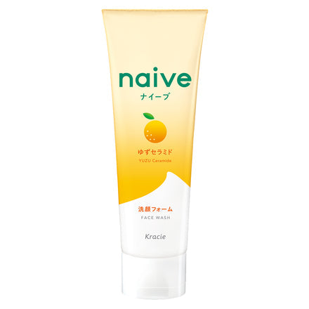 Naive  Face Wash Yuzu Ceramide 130G (4423108362304)