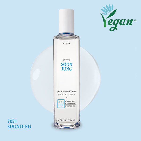 Etude House Soon Jung PH 5.5 Relief Toner 200ml