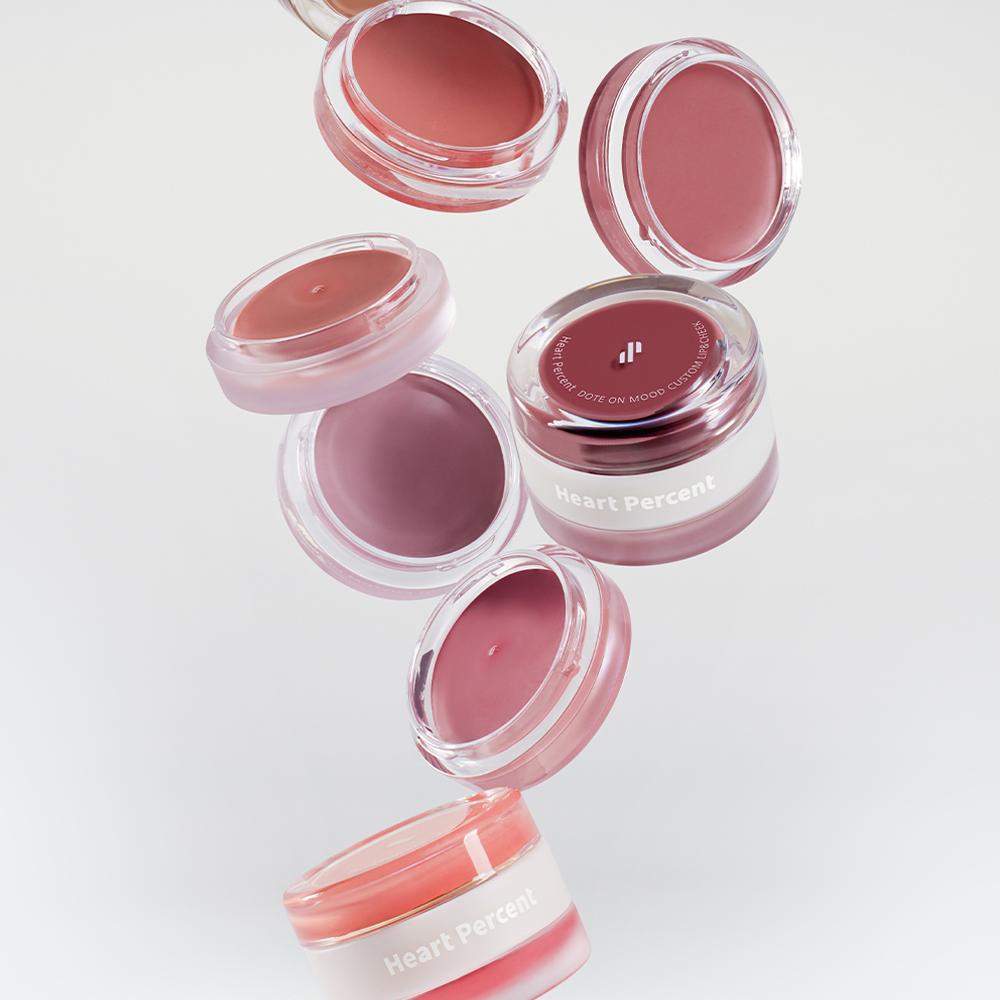 Heart Percent Dote On Mood Custom Lip&Cheek