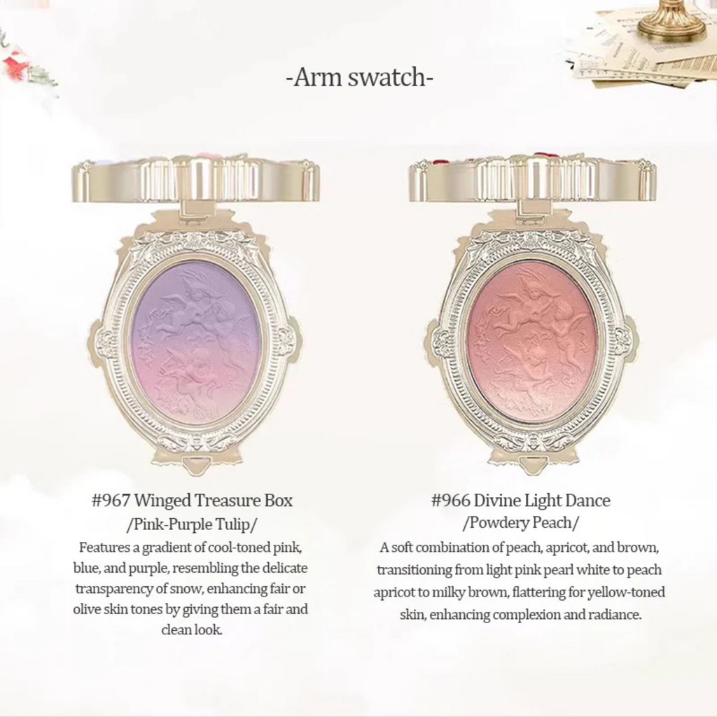 Cheerflor Angel Apocalypse Embossed Gradient Blusher