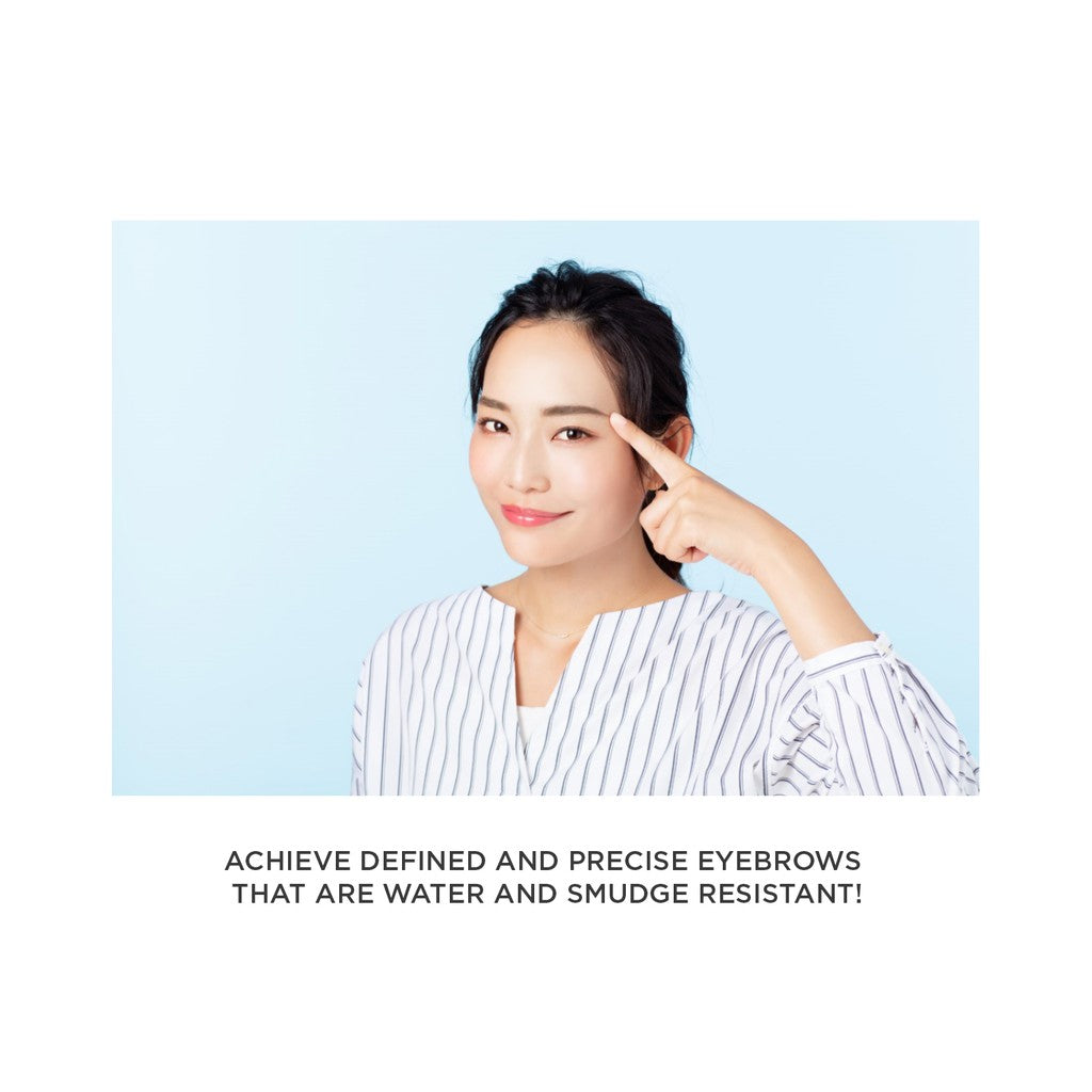 Browlash EX Water Strong W Eyebrow Pencil & Liquid Natural Brown