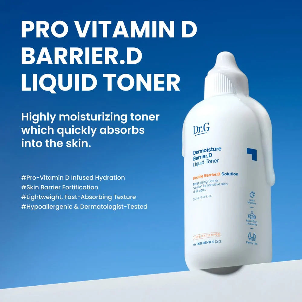 Dr.G Dermoisture Barrier.D Liquid Toner Set 200+100