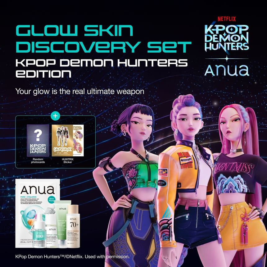 Anua X KDH Glow Skin Discovery Set