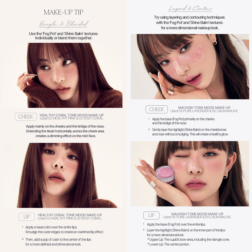 Heart Percent Dote On Mood Custom Lip&Cheek