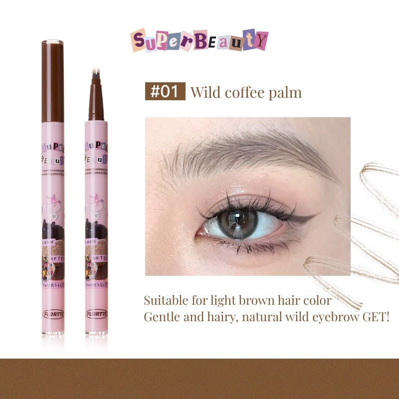 Flortte I Am Super Beauty Liquid Eyebrown Pen 0.5ml