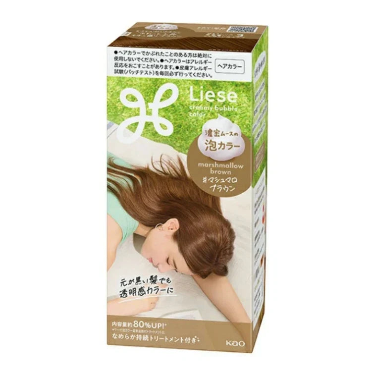 Kao Liese Foam Color For Black Hair 115ml - Image 8