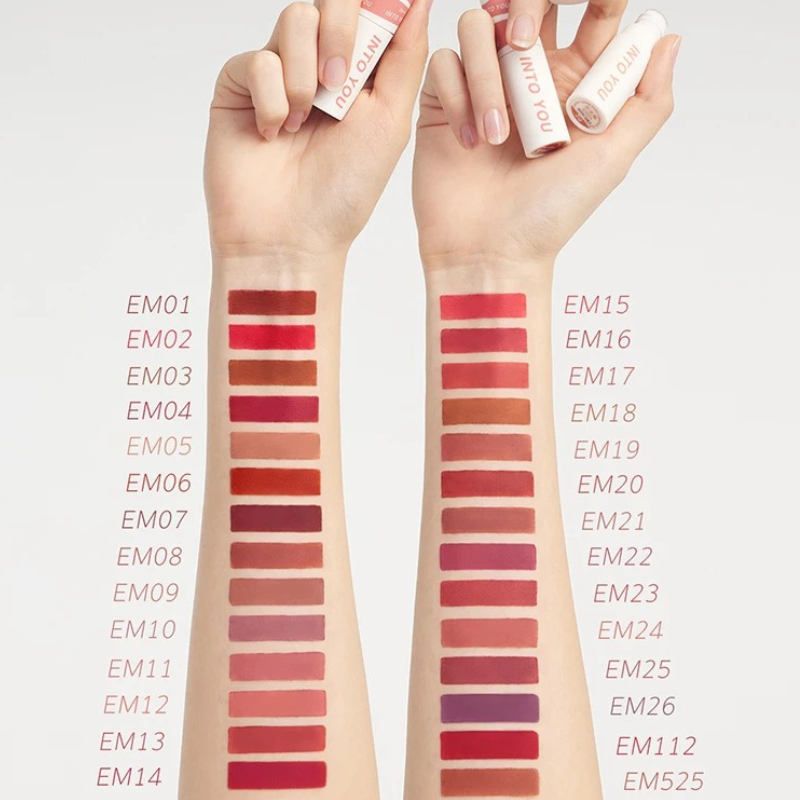 INTO YOU Shero Super Matte Lip And Cheek Mud English Version