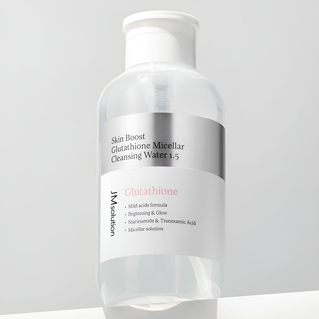 JM Solution Skin Boost Glutathione Micellar Cleansing Water 1.5 500ml