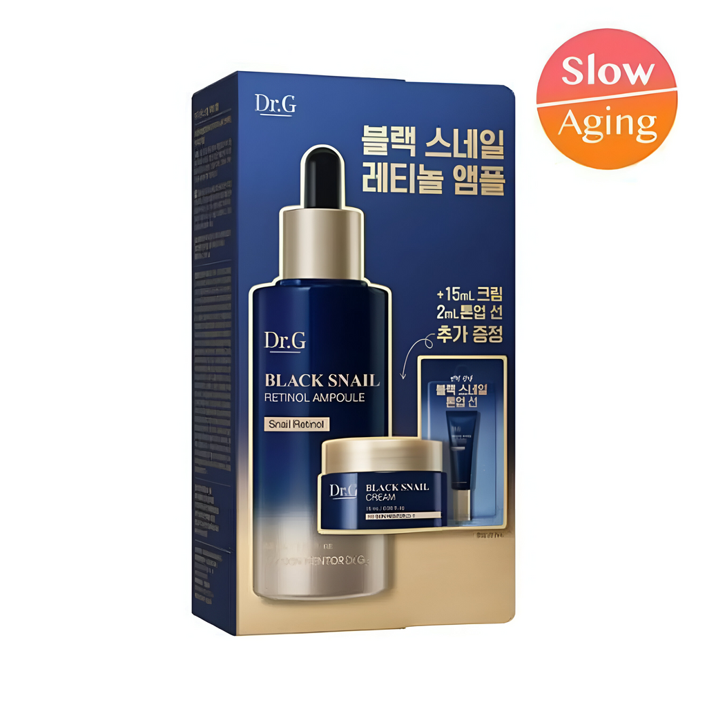 Dr.G Black Snail Retinol Ampoule Set