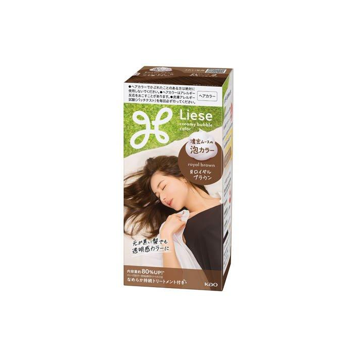 Kao Liese Foam Color For Black Hair 115ml - Image 10