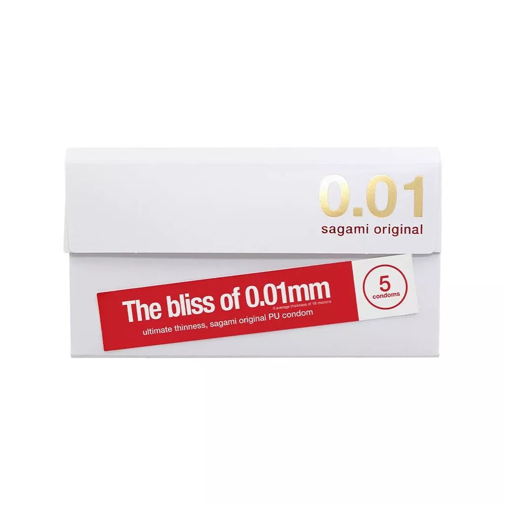 Sagami NEW Sagami Original 0.01mm Condom 5Pcs