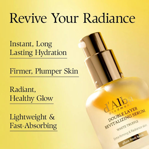 d'Alba White Truffle Double Layer Revitalizing Serum 50ml